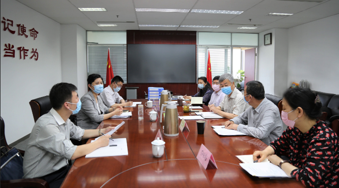 驻省委宣传部纪检监察组到山影集团调研指导