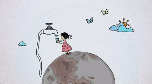 山影集团旗下齐鲁电子音像出版社《节水公益广告》震撼首播